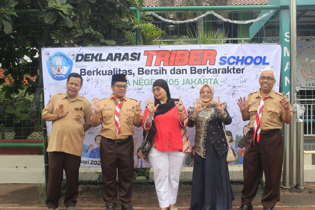 SMA Negeri 105 Jakarta Deklarasikan Triber School untuk Mewujudkan Sekolah Berkualitas, Bersih, dan Berkarakter img 20260114 wa0018